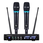 Kithouse S9 Uhf Rechargeable Wireless Microphone System Karaoke. Fixed Price $154.46.