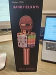 Hand Held Ktv Wireless Microphone Hifi Speaker WS858 Blue. Fixed Price $18.99.