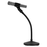 For Creators Gooseneck Tabletop Microphone Stand With Flexible Arm, Adjustabl.... Fixed Price $32.99.