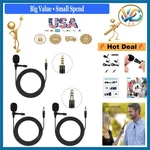 3 Pack Lavalier Microphone Clip For Smartphone, Camera, Youtube.... Fixed Price $9.37.