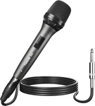 Professional Vocal Microphone For Singing, Dynamic Handheld Wired Karaoke Mic,. Fixed Price $74.08.