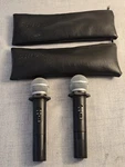 Pair Of Shure T2 Vocal Artist Transmitter Model: PG58 W/ Carrying Cases. Fixed Price $132.79.