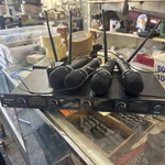 Bietrun WXM26 Professional 4-CHANNEL Wireless Microphones System. Fixed Price $100.00.