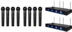 2 Mr MICVHF-8800 4 Channel Pa/dj/ktv/karaoke Handheld Wireless Microphone. Fixed Price $259.99.