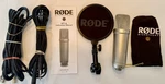 Rode NT1-A Condenser Microphone Kit Xlr Pop Filter Cables Manual. Fixed Price $115.00.