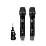 Gemini Dual Wireless Microphone Uhf Handheld Rechargeable Cordless System.... Fixed Price $111.96.