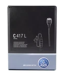 Akg 417L Professional Omni-directional Lavalier Condenser Microphone Nib. Fixed Price $155.00.