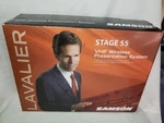 Samson Stage 55 Wireless Vhf Bodypack Microphone System With LM10 Lavalier. Fixed Price $89.99.