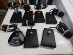 Lot Of 7 Astatic 40-112DX ("push Talk" Desk Base For Gooseneck Microphone). Fixed Price $100.00.