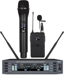 Vocal Wireless Microphone, Hiberr Dual Channel Uhf 2X60 Adjustable. Fixed Price $219.90.