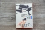Boya Xpix Clip-on Mini Microphone 3.5MM Lavalier For Dslr. Fixed Price $18.40.