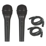 Peavey (2) Pvi Dynamic Cardioid Microphone Package W/ 15FT Xlr Cables. Fixed Price $69.99.