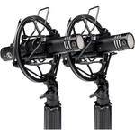 Warm Audio WA-84 Small Diaphragm Condenser Microphone Stereo Pair Black. Fixed Price $749.00.
