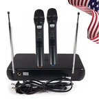 Emb Pro EBM10W Dual Vhf Wireless Handheld Microphone System Second Generation. Fixed Price $39.99.