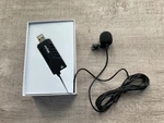 Fifine K053 Lapel Microphone. Unused, Open Box. Black, Usb Connect. Fixed Price $14.98.