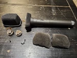 Audio Technica AT822 Stereo Condenser Microphone 200 Ohm Needs Resoldering. Fixed Price $75.00.