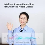 Nuroum Nearstream AWM20T Wireless Lavalier Microphone Noise Cancellation - Black. Fixed Price $76.33.