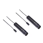 Movo LV4-O2 Xlr Lavalier Omnidirectional Microphone W/clip + Windscreen Pack. Fixed Price $60.00.