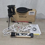 Zealsound K08-2 Portable Condenser Microphone W/ Stand, Pop Filter. Fixed Price $16.15.