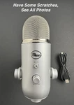 Blue Yeti Professional Multi-pattern Usb Condenser Microphone W/ Cord (tested). Fixed Price $39.99.