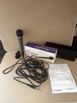Radio Shack Unidirectional Dynamic Microphone With Case 33-3018 Gray Black Nice!. Fixed Price $31.99.