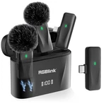 Wireless Lavalier Microphone For Iphone 17,16,15 Pro Max, Usb Smartphone, A.... Fixed Price $45.86.