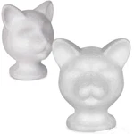 Styrofoam Cat Head 5.25 Inch Display Stand For Wigs Hats Art Project Storage New. Fixed Price $15.99.