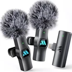 Leettus 2PCS Lavalier Wireless For Iphone Ipad Microphone.... Fixed Price $15.90.