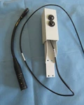Clockaudio Gooseneck Microphone 32E Rf 9-48 Volts W/ Plug In Base Attachment. Fixed Price $45.00.