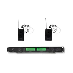 Musysic 2 Channel Dual Uhf Lapel / Lavalier & Headset Wireless Microphone System. Fixed Price $124.99.