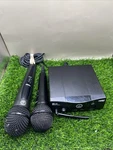 Akg Wms Mini Pro SR40/HT40 Wireless System W/ Microphone No Power Adapter. Fixed Price $54.79.