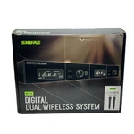 Shure SLXD24D/N8CB Dual Channel Wireless Microphone System Nexadyne G58 Open Box. Fixed Price $1659.99.