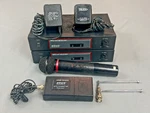 Audio Technica Atus Wireless Mic System WR5 Receiver WT15 Vhf Lot Tested. Fixed Price $39.99.