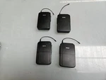 Lot Of 4 Shure UC1-UA Wireless Body Pack Transmitter 782-806MHZ. Fixed Price $149.95.
