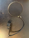 Nady SPF-1 Microphone Pop Filter With Boom Stand Clamp, Black. Fixed Price $20.00.