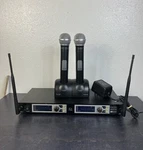 Factor Electronics WM-2UHF-PRO Dual Pll 1000CH Wireless System. Fixed Price $125.00.