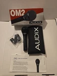 Audix OM2S All-purpose Professional Dynamic Vocal Microphone With Switch. Fixed Price $129.95.