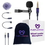 Purple Panda Wired Lavalier Omnidirectional Lapel Mic. Fixed Price $59.99.