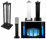 (1) Rockville Black Adjustable Totem Speaker Stand For Samson RSX112A. Fixed Price $199.95.