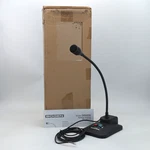 Bogen DDU250 Uni-directional Dynamic Desktop Microphone 16" Gooseneck Black. Fixed Price $104.99.