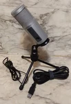 Audio-technica ATR2500 Usb Microphone W/ Stand & Cords Tested. Fixed Price $29.99.