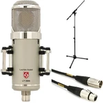 Lauten Audio Eden LT-386 Large-diaphragm Tube Condenser Microphone With Stand. Fixed Price $3640.00.