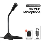 3.5MM Condenser Microphone Tripod Stand For Studio Recording Pc Laptop Game. Fixed Price $16.00.
