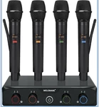 New Melonare Quad Channel Wireless Microphone System Model MWM-41. Fixed Price $69.99.