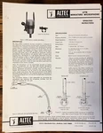 Altec Model 677B Microphone Owner / Operating Manual *original*. Fixed Price $14.97.