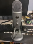 Blue Microphone - Yeti Silver. Fixed Price $30.00.