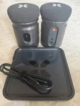 Catchbox Plus Wireless Microphone System Black With Charging Pad & Cable. Fixed Price $325.00.