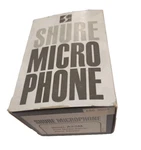 Shure A25M Microphone Dual Shock Mount Clip Holder 545 Series SM57.NOS New W/box. Fixed Price $57.95.
