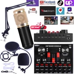 BM-800 Home Recording Studio Full Kit Mixer Condenser Microphone Music Podcast. Fixed Price $63.04.