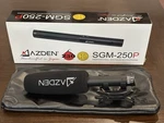 Azden SGM-250P Professional Shotgun Microphone Black, Used. Fixed Price $150.00.